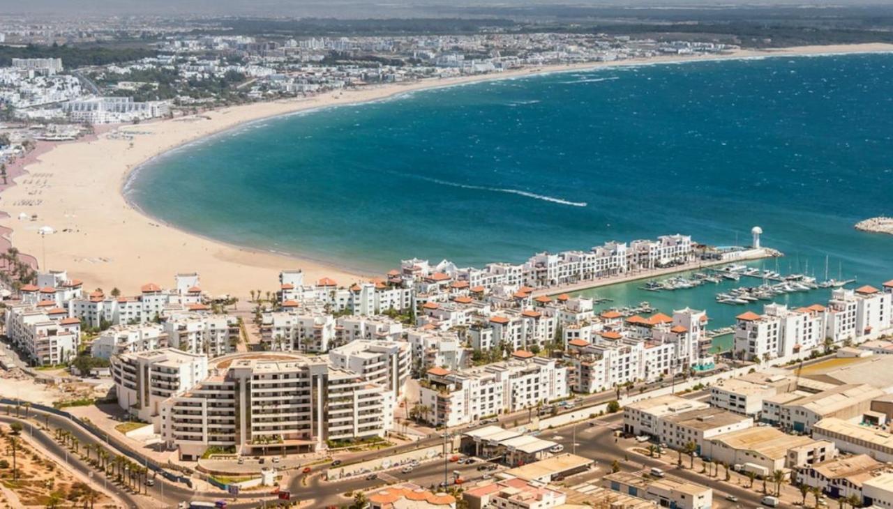 Luxury Apartment 105Sqm Terrace Seafront Wifi Unlimited Agadir Luaran gambar