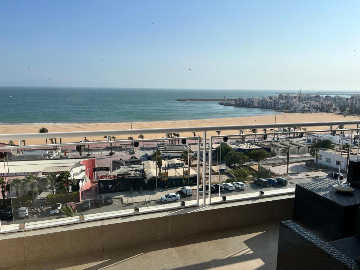 Luxury Apartment 105Sqm Terrace Seafront Wifi Unlimited Agadir Luaran gambar
